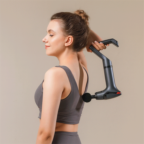 Pistolet de massage gif utilisation