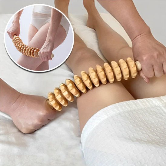 rouleau de massage anti cellulite jambes