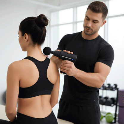 Pistolet de massage six tetes interchangeables