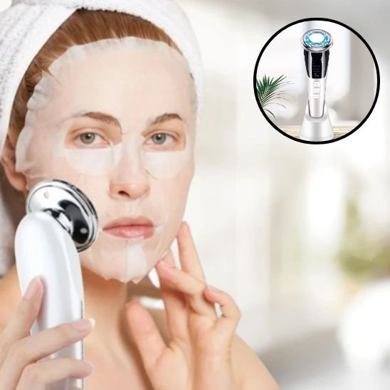 appareil massage visage blanc beaute