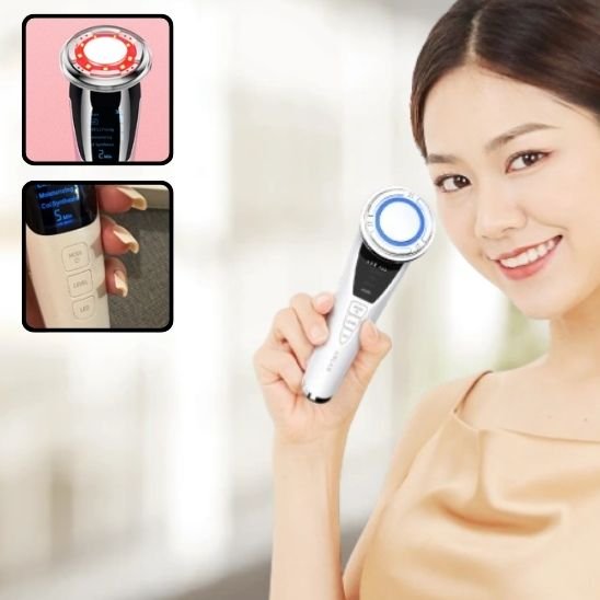 appareil massage visage femme beaute