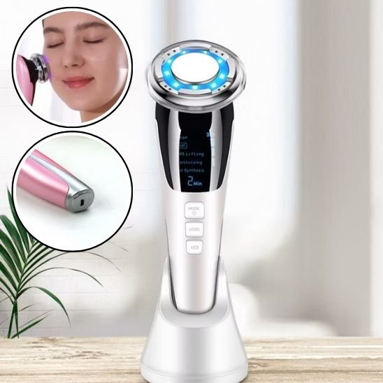 appareil massage visage vibration lissant