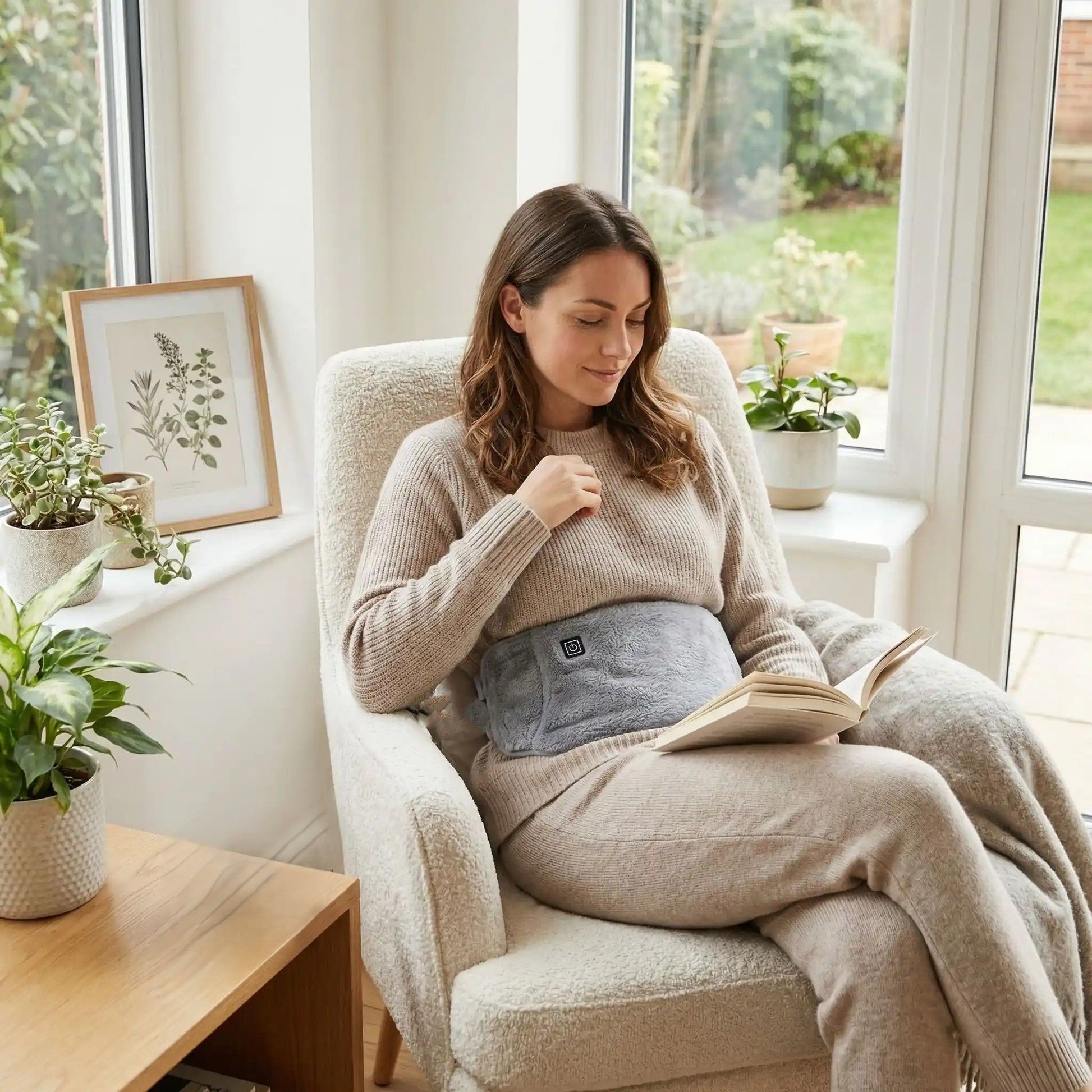 Bouillotte ceinture | Velours - Massage et moi