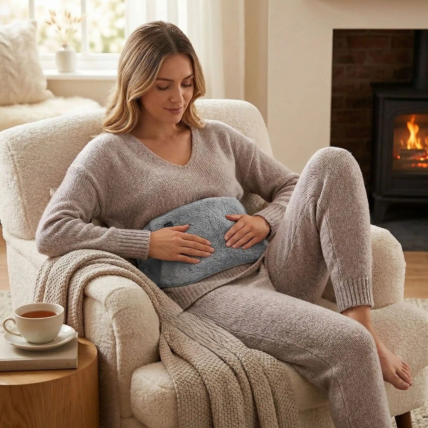 Bouillotte ceinture | Velours - Massage et moi