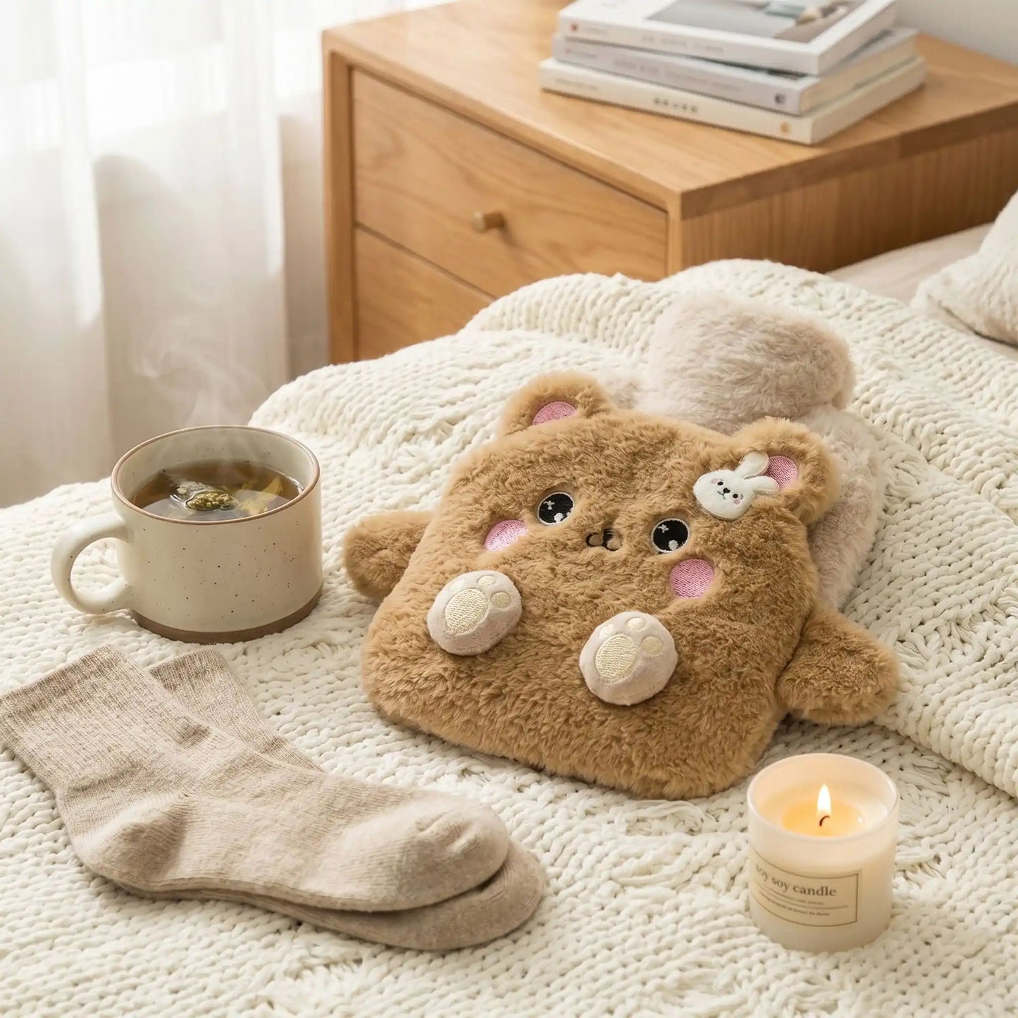 Bouillotte peluche | Tendresse - Massage et moi