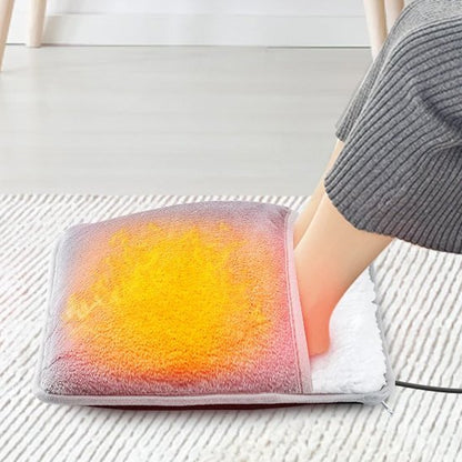 chauffe pieds gris chaleur