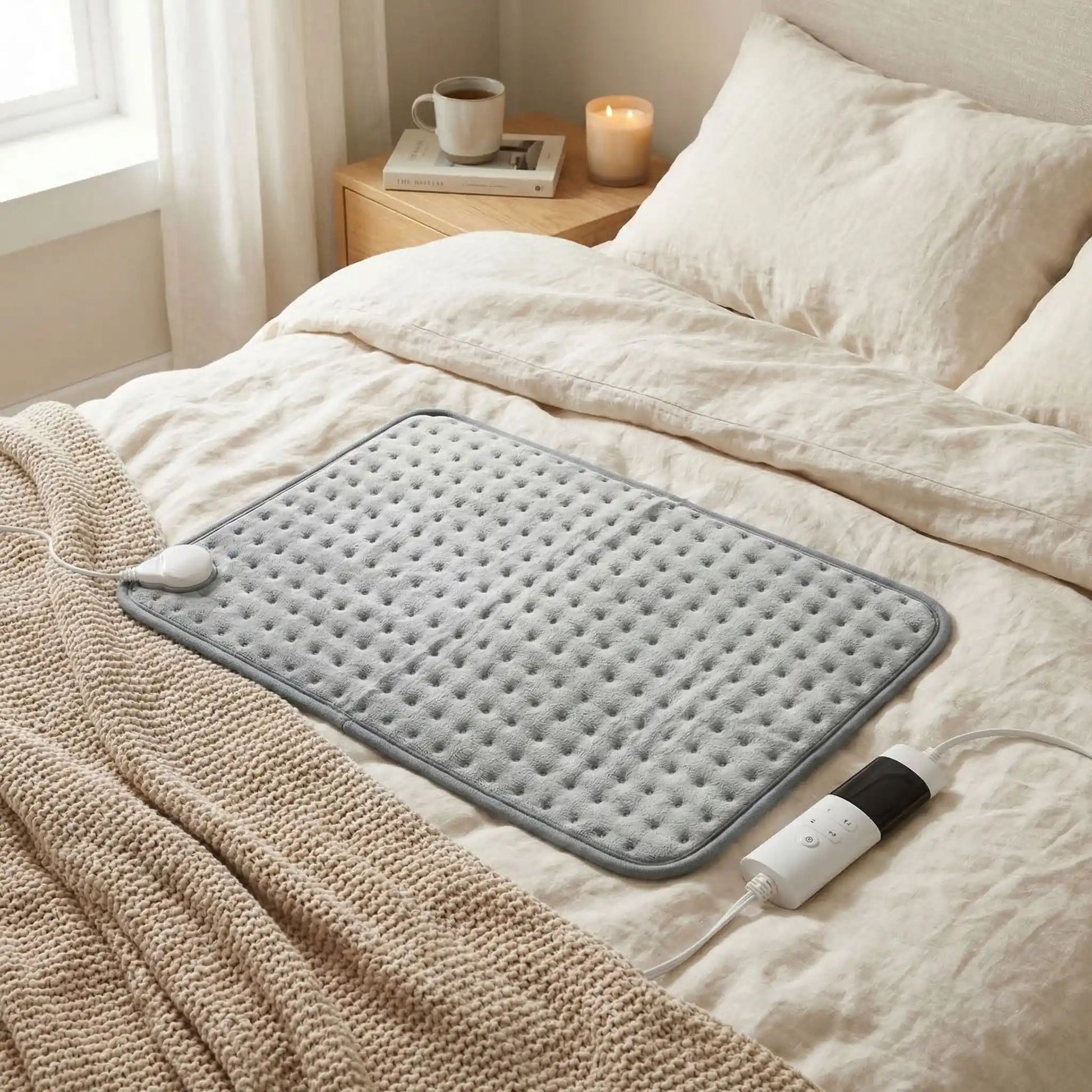 Coussin chauffant | Ergonomique - Massage et moi