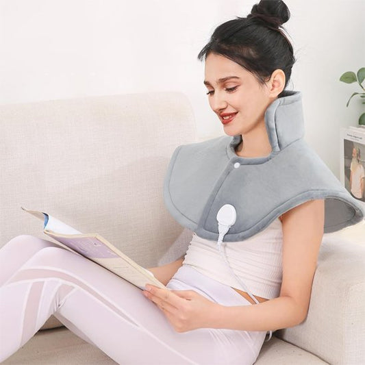 coussin chauffant femme chaleur repos lecture