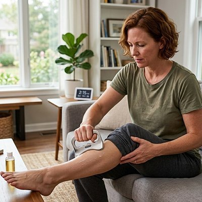 Gua sha corps | Silver Bloom - Massage et moi