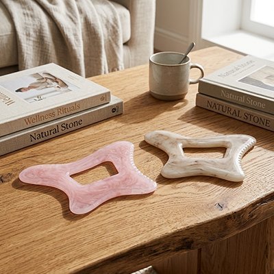 gua sha gris rose