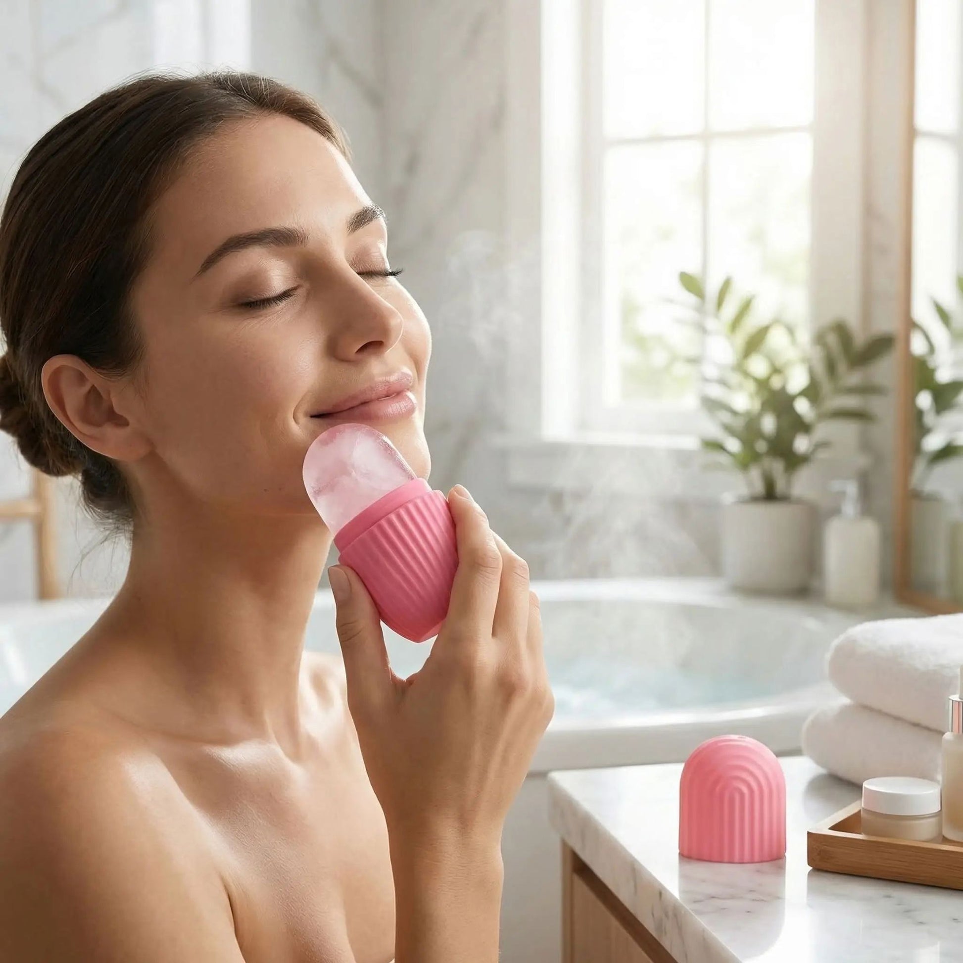 Gua sha | Coffret visage Ice Roller - Massage et moi