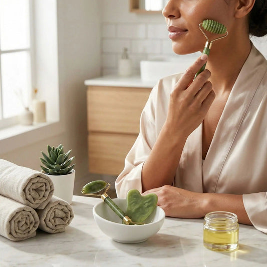 Gua Sha visage | Eclat Précieux - Massage et moi