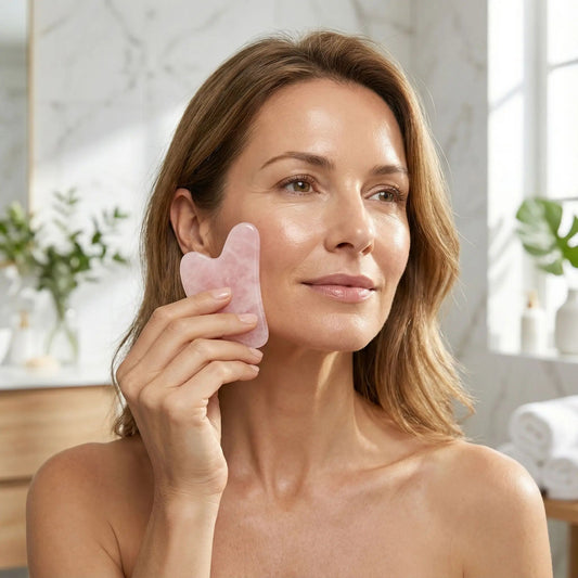 Gua sha visage | Rose Bloom - Massage et moi