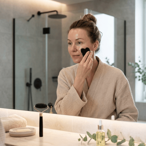 gua sha visage gif presentation