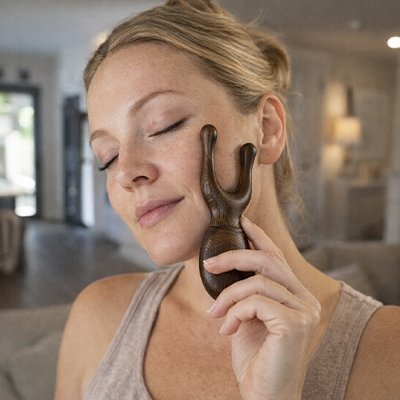 gua sha visage massage detente