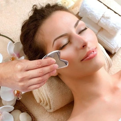 Gua sha visage | Luminéa Metal - Massage et moi
