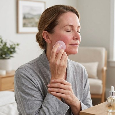 Gua sha visage | Soie Rosée - Massage et moi