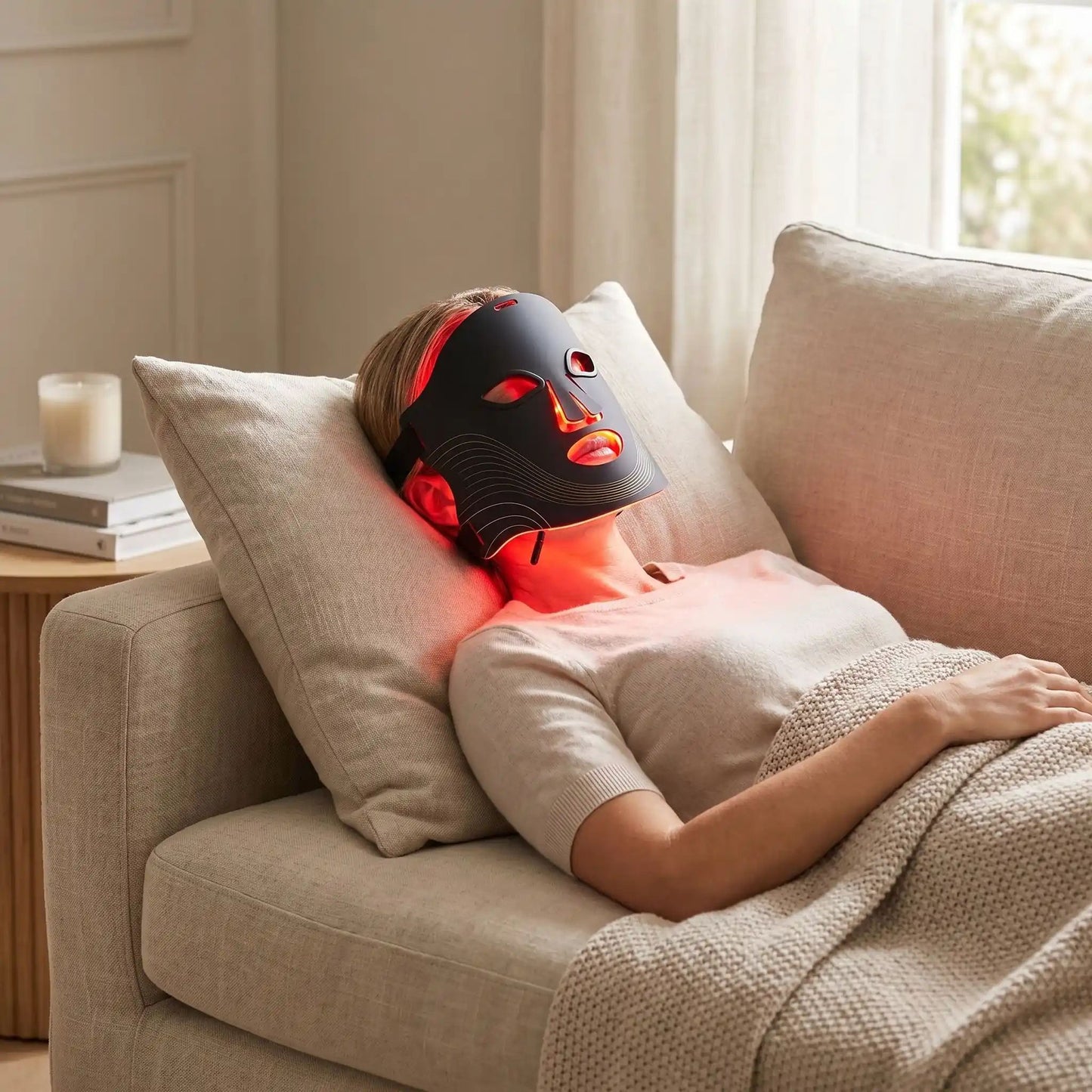 Masque led visage | Néolia - Massage et moi