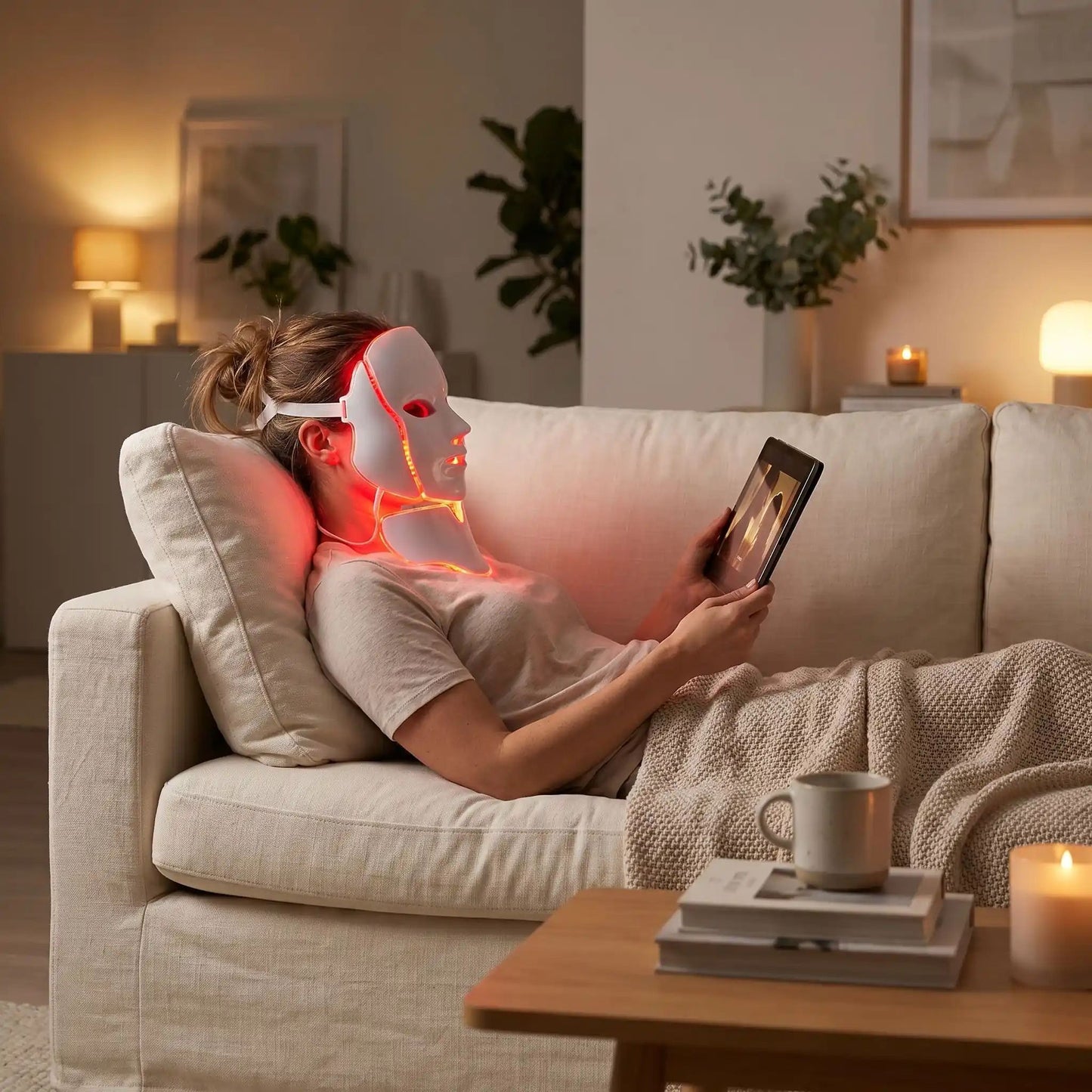 Masque led visage | Aurélis - Massage et moi