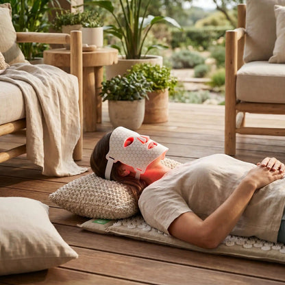 Masque led visage | Vélura - Massage et moi