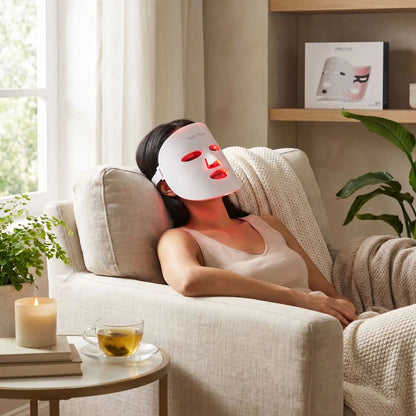Masque led visage | Luméa - Massage et moi