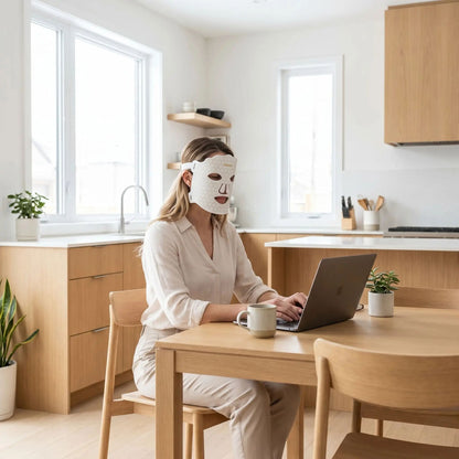 Masque led visage | Vélura - Massage et moi