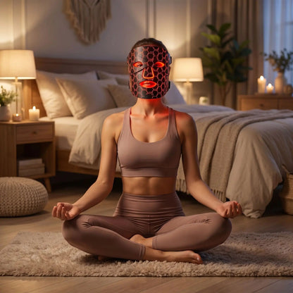 Masque led visage | Lumoria - Massage et moi