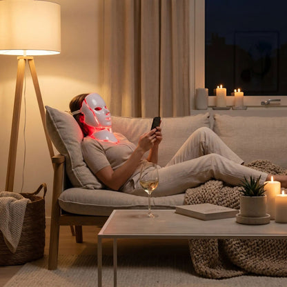 Masque led visage | Aurélis - Massage et moi