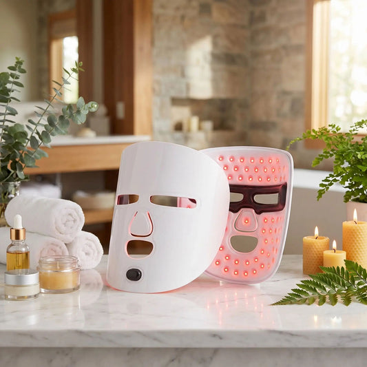 Masque led visage | Luméa - Massage et moi