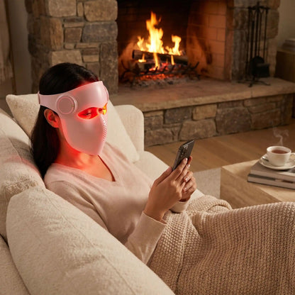 Masque led visage | Sélénia - Massage et moi