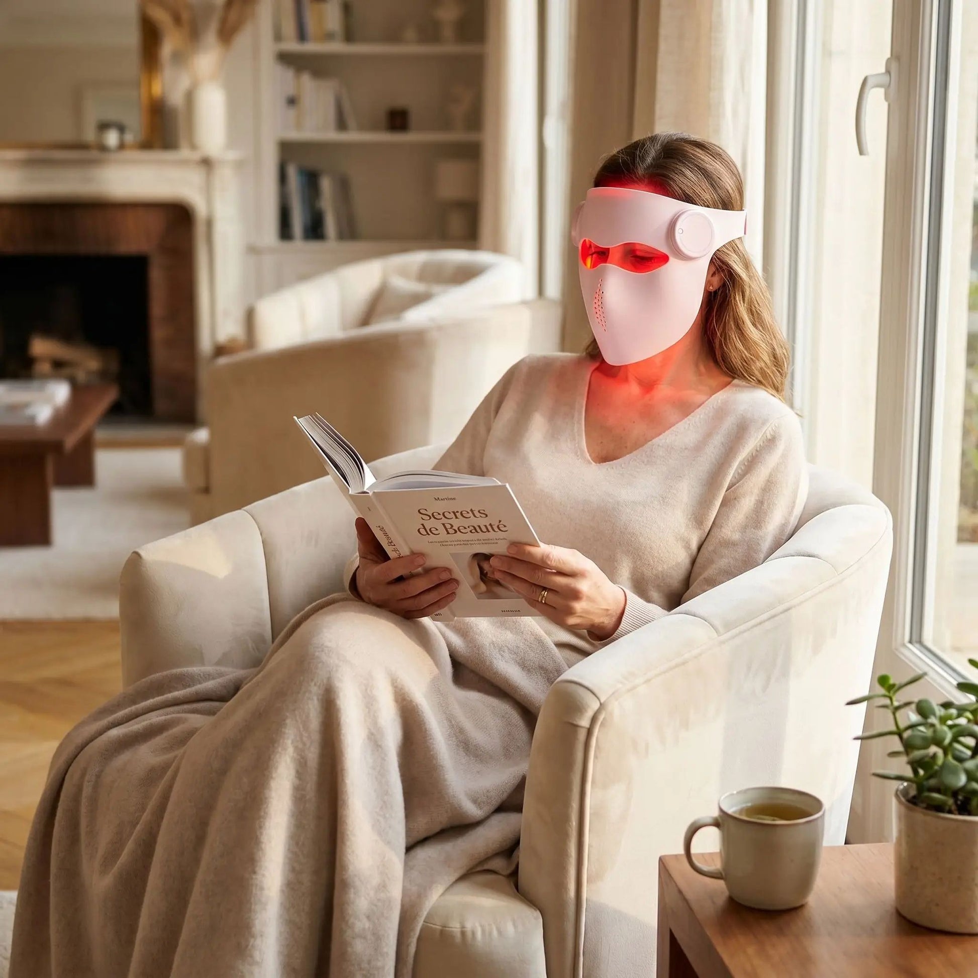 Masque led visage | Sélénia - Massage et moi