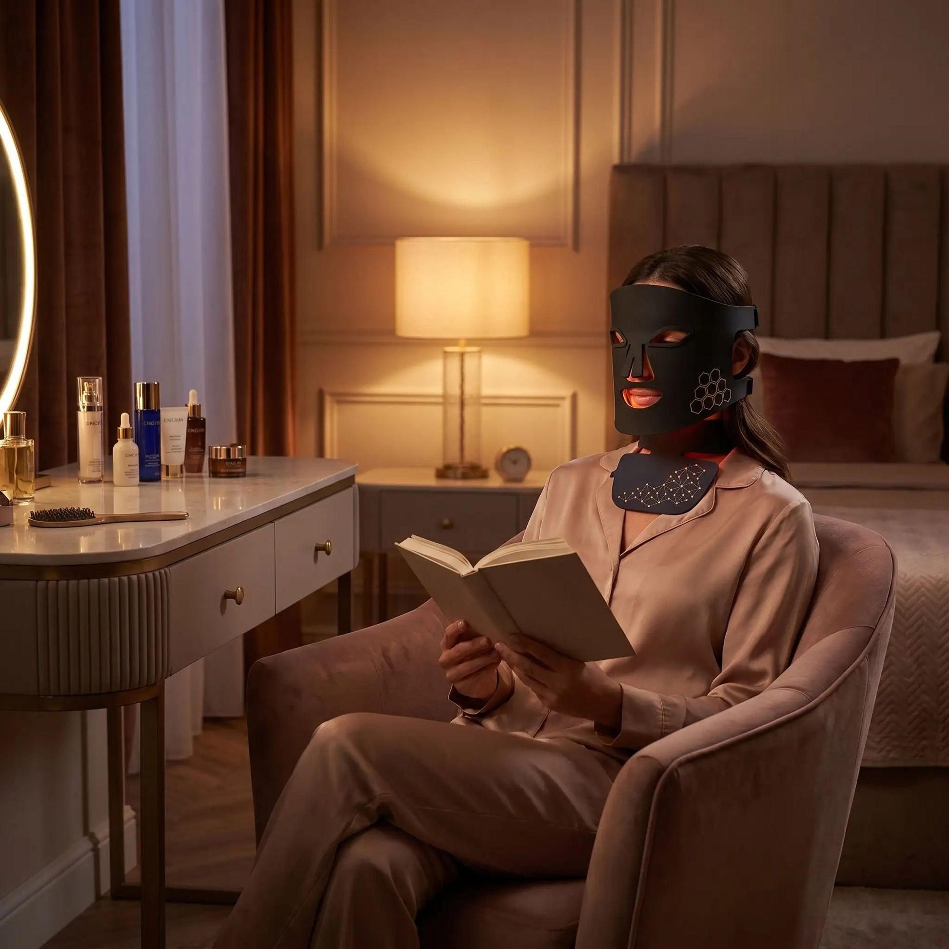 Masque led visage | Zénéa - Massage et moi