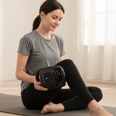 pistolet massage femme sport jambes