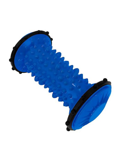 rouleau de massage bleu