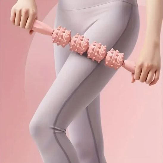 rouleau de massage cuisse femme detente
