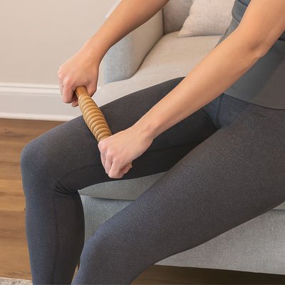 rouleau de massage cuisse