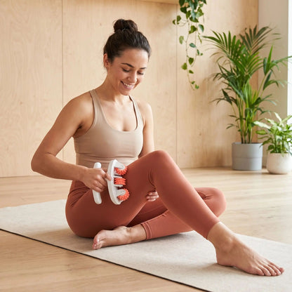 rouleau de massage tonifiant drainant jambes legeres