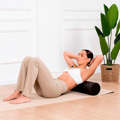 rouleau massage femme seance sport