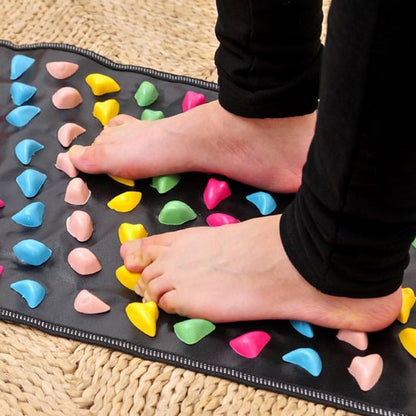 tapis d acupression couleurs pieds
